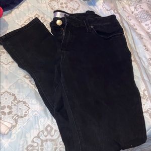 🔴 Black Long Jeans